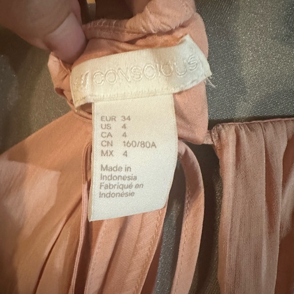 Pale Peach Maxi Dress - Picture 5 of 7